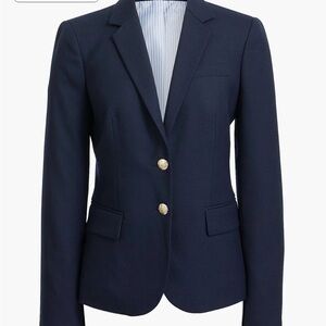 J Crew Original schoolboy blazer Navy Blue Women’s Size 4